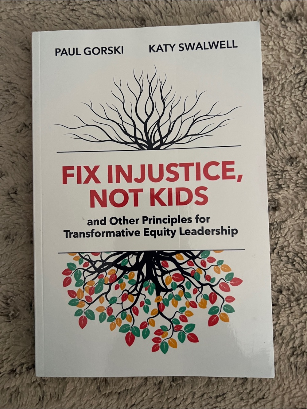 5/$10 item Paul Gorski & Katy Swalwell Fix Injustice, Not Kids -